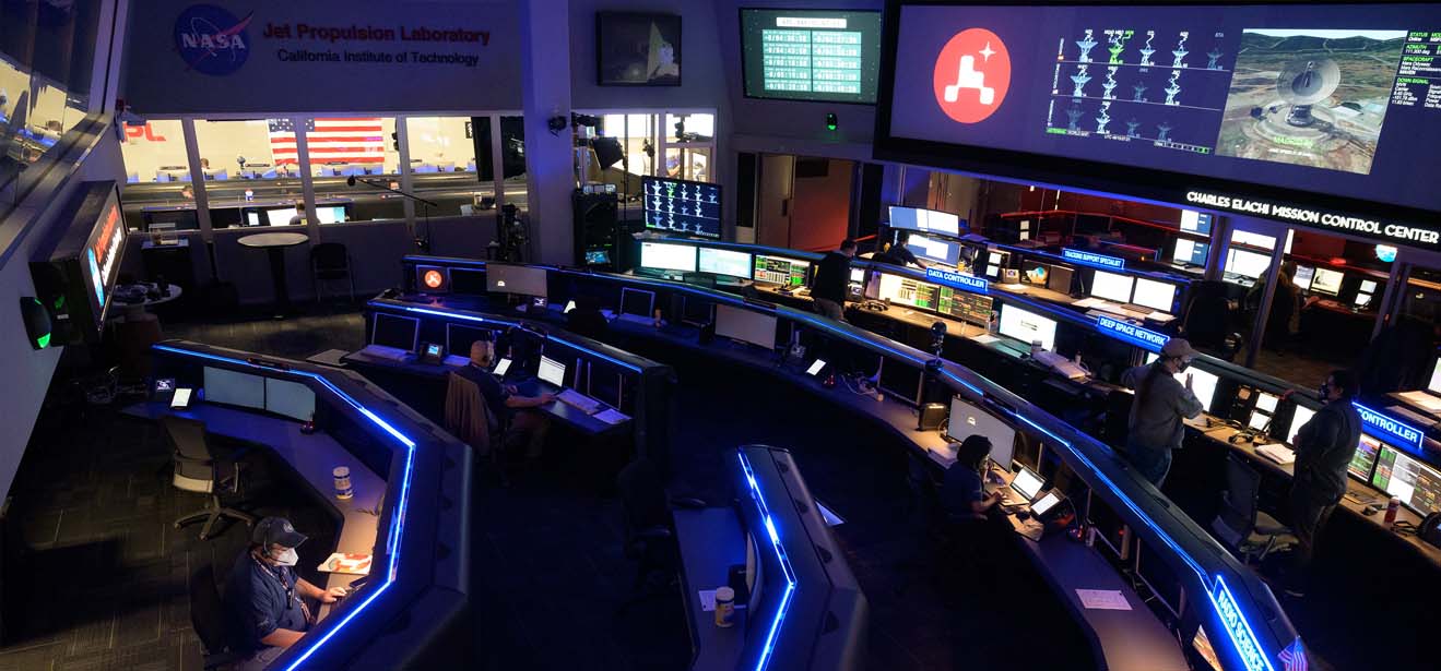 NASA JPL control room copywrite NASA